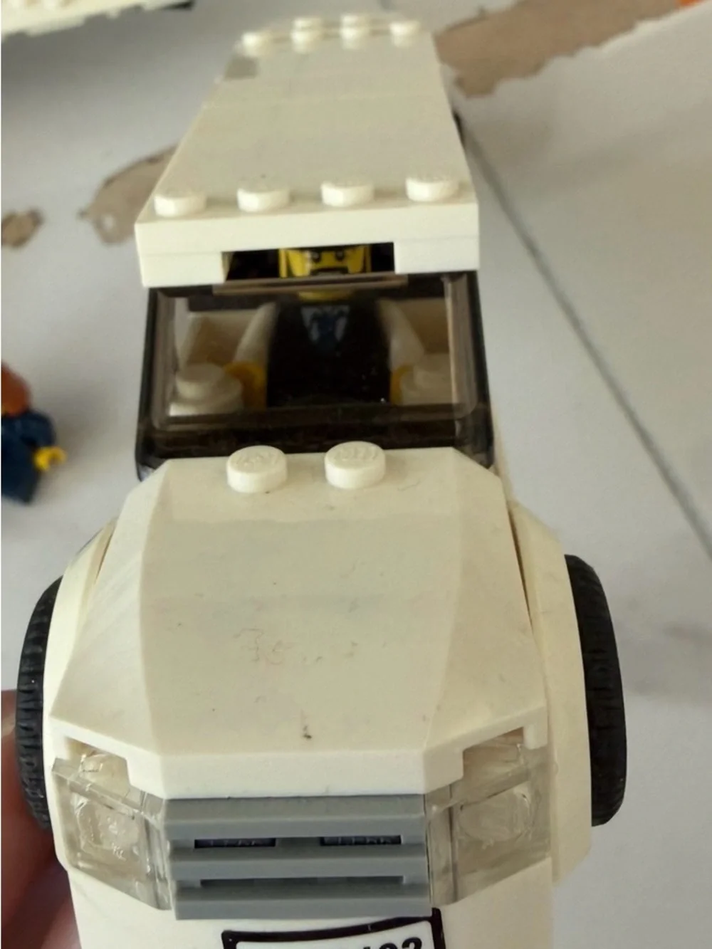 Lego City White & Black Private Jet with Limo